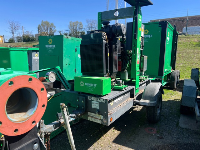 2018 Atlas Copco PAS 150 HF T4F Trailer-Mounted Water Pump