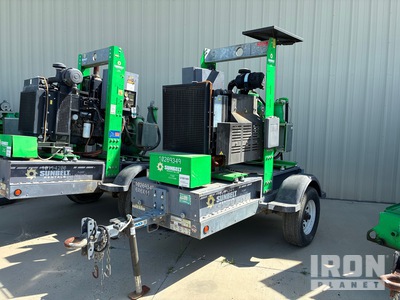 2019 Atlas Copco PAS 150 HF T4F Trailer-Mounted Pompe à eau