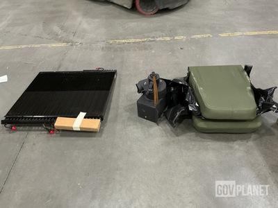 (1) Cooler, (3) Vehicular Seats, (1) Heater Assembly & Assorted Items