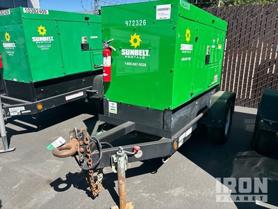 2016 Multiquip DCA-25SSIU4F 20 kW Mobile Generatore