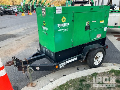 2016 Multiquip DCA-25SSIU4F 20 kW Mobile Generator Set