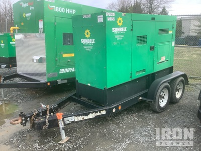 2016 Multiquip DCA-70SSIU4F 56 kW Mobile Generator Set