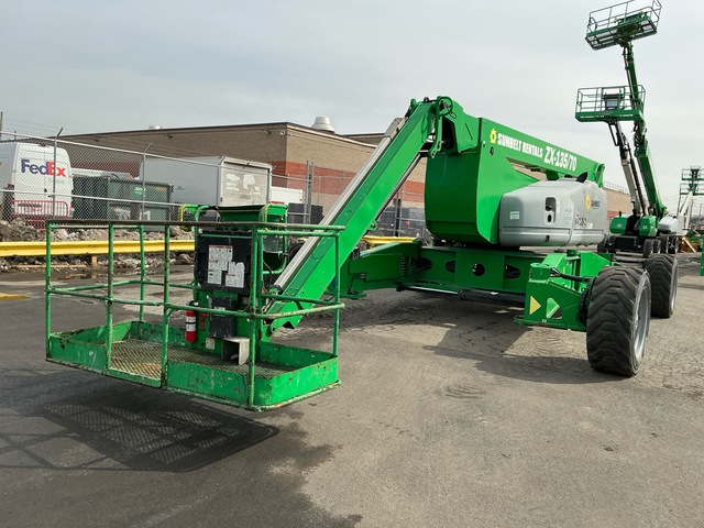 2016 Genie ZX-135/70 4WD Diesel Articulating Boom Lift