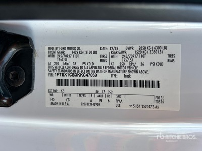 2019 Ford F-150 XL 4x2 Extended Cab Pickup