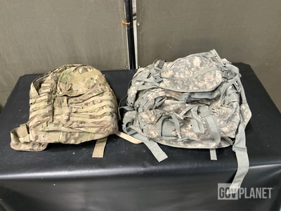 (8) Large Field Pack Sets & (2) Medium Rucksacks