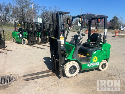 2018 Mitsubishi FG18N 3000 lb Pneumatic Tire Forklift