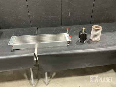 (1) Air Duct Cooling Coil, (2) Axial Pistons Pumps & Assorted Items