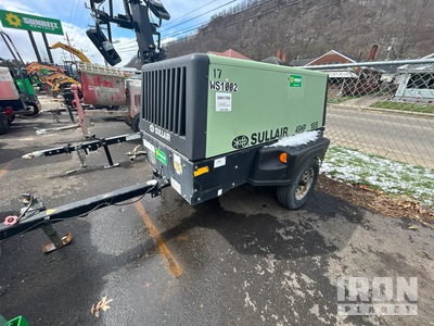 2014 Sullair 185DPQJD 185 cfm Mobile Compresor de aire