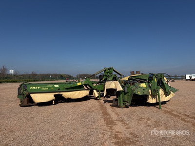 2018 Krone Easy Cut B 870 CV C & Easy Cut F 320 C Groupe De Fauche AV & AR 8,7 m 3-Point Mower Conditioner