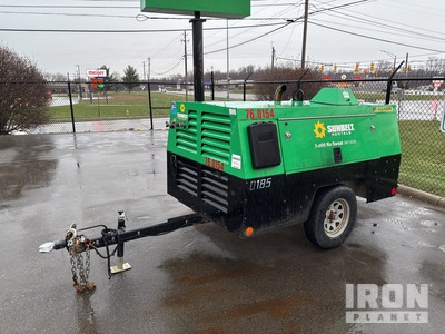 2016 Sullivan-Palatek D185PDZSB 185 cfm Mobile Compresor de aire