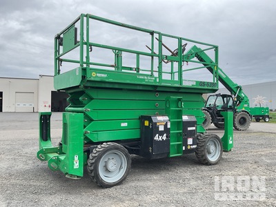 2016 Genie GS-5390 Dual Fuel 4x4 Scissor Lift