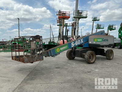 2016 Genie S-60X 4WD Diesel Nacelle Télescopique