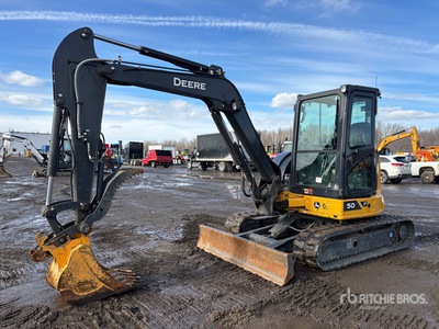 2024 John Deere 50P Mini escavatore