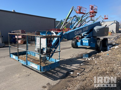 2013 Genie S-65 4WD Diesel Telescopic Boom Lift