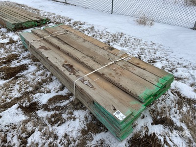 Quantity of (38) 2 x 8 x 10 ft Timmerhout