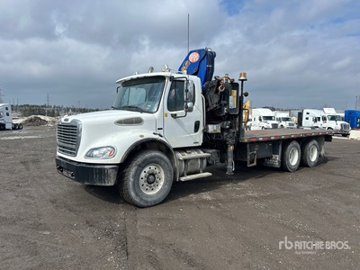 PM 32024 Knuckle Boom on 2007 Freightliner M2106 6x4 Boom Truck
