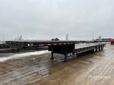 2004 JCTR 53 ft Quad/A Single Drop Rimorchio a pianale