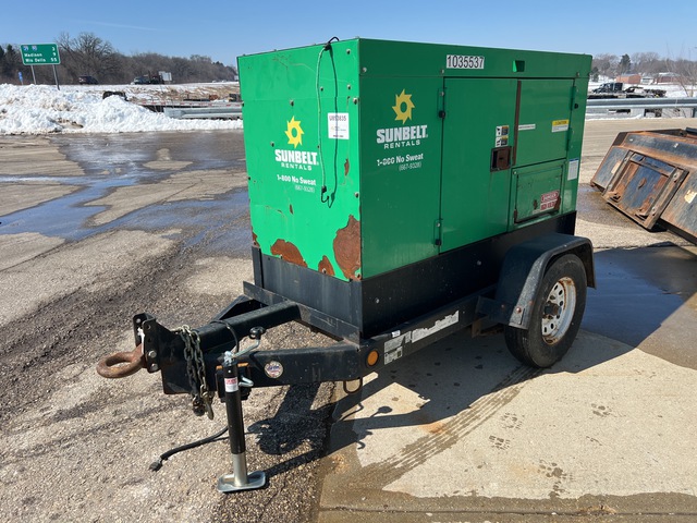 2017 Multiquip DCA25SSIU4F 20 kW Mobile Generator Set