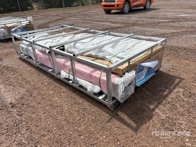 2026 Suihe BC-18ft×24ft 18 ft x 24 ft Basketball Court w/Adjustable Backboard (Unused)