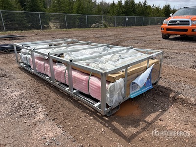 2026 Suihe BC-18ft×24ft 18 ft x 24 ft Basketball Court w/Adjustable Backboard (Unused)