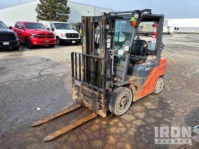 2011 (unverified) Toyota 8FGU25 4650 lb Cushion Tire Forklift