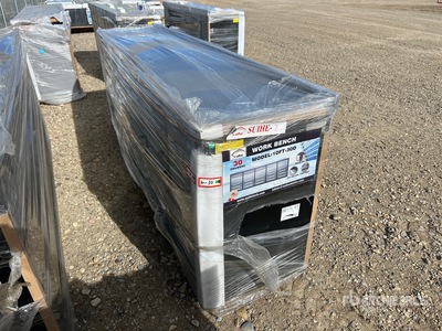 2026 Suihe 10FT-30D 10 ft 30-Drawer Stainless Steel Werkbank (Unused)