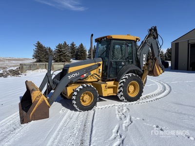 John Deere S10J Retroexcavadora