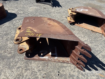 22 in Excavator Bucket