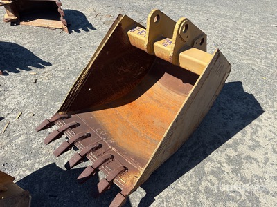34 in Excavator Bucket