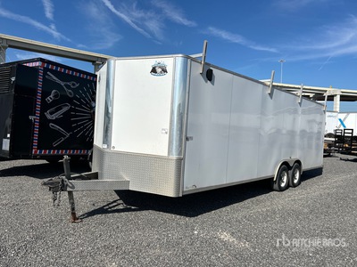 2021 R&M EC8.524TA 24 ft T/A Rimorchio chiuso
