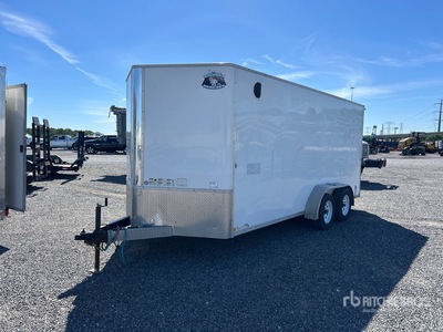 2021 R&M EC716TA 16 ft T/A Enclosed Trailer