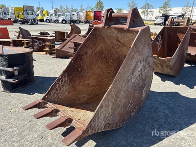 34 in Excavator Bucket