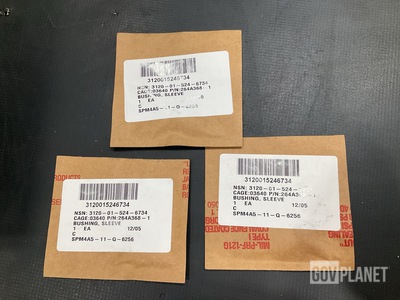 (376) Lockheed Martin 264A368-1 Sleeve Bushings