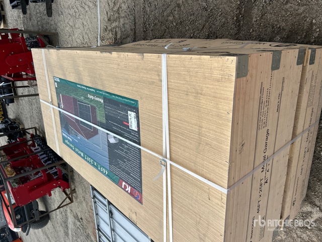 2026 KJ K2545G 25 ft x 46 ft Metal Garage Storage Building (Unused)