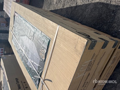 2026 KJ K4525 Double Garage Metal Shed (Unused)