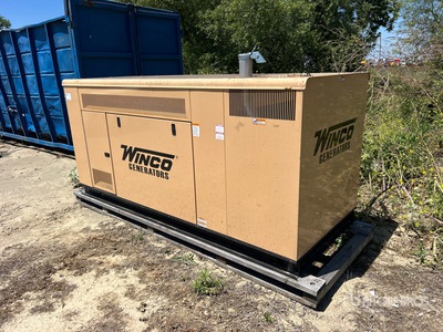 2019 Winco ULPSS903E 80 kW Skid-Mounted Generator Set