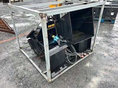 2021 Mower King SSBX42S 4 in Skid Steer Chipper