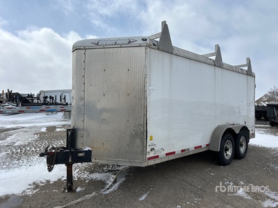 2016 Qualitec 16 ft T/A Remolque Cerrado