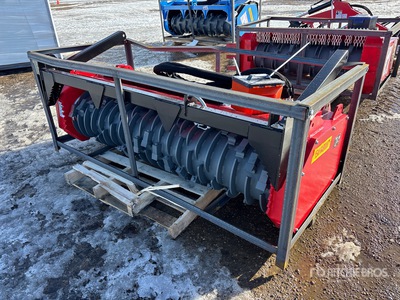 2026 Raytree RMBD72ST 72 in Drum Skid Steer Mulcher (Unused)
