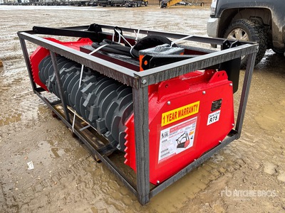 2026 Raytree RMBD72ST 72 in Drum Skid Steer Mulcher (Unused)