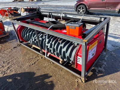 2026 Raytree RMBD72S 72 in Drum Skid Steer Mulcher (Unused)