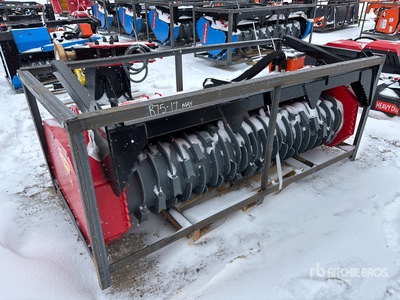 2026 Raytree RMBD72S 72 in Drum Skid Steer Mulcher (Unused)