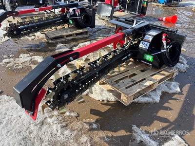 2026 Raytree RMT48 Skid Steer Trencher (Unused)