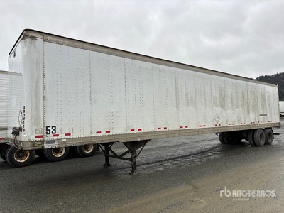 2001 Great Dane 53 ft x 102 in T/A Remorque fourgon