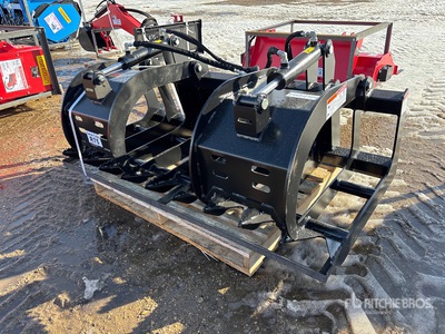 2026 Raytree RMBG72 72 in Root Skid Steer Grapple (Unused)