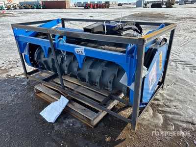2026 Raytree RMDM72A 72 in Drum Skid Steer Mulcher (Unused)