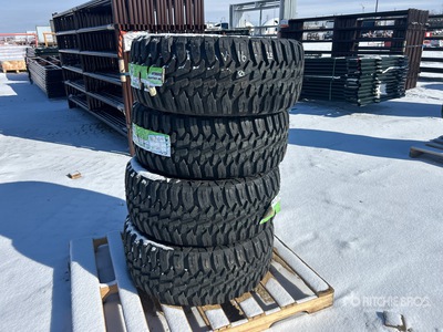 Quantity of (4) Haida HD868 LT33x12.50R18 Mud Champ Tires (Unused)