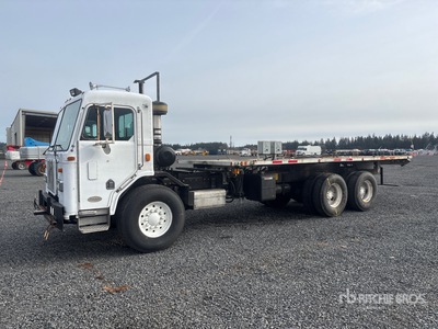 1996 Peterbilt 320 6x4 Flatbed Truck