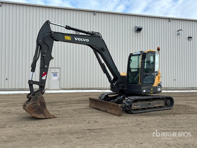 2014 Volvo ECR88D Pelle Hydraulique sur Chenilles