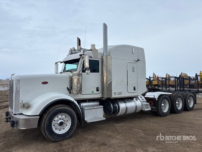 2021 Peterbilt 367 8x6 Tri/A Sleeper Truck Tractor